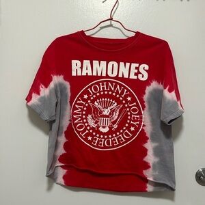 The Ramones crop tee